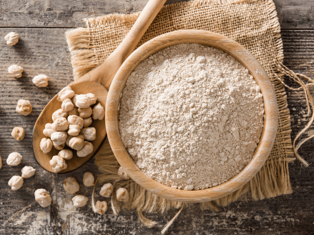 Chickpeas whole and flour