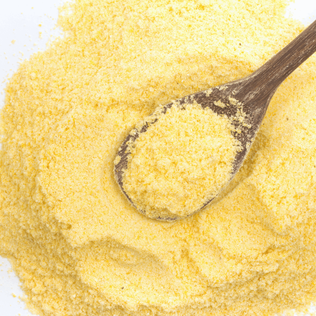 Extruded yellow lentil flour for hydration and viscosity control in food processing