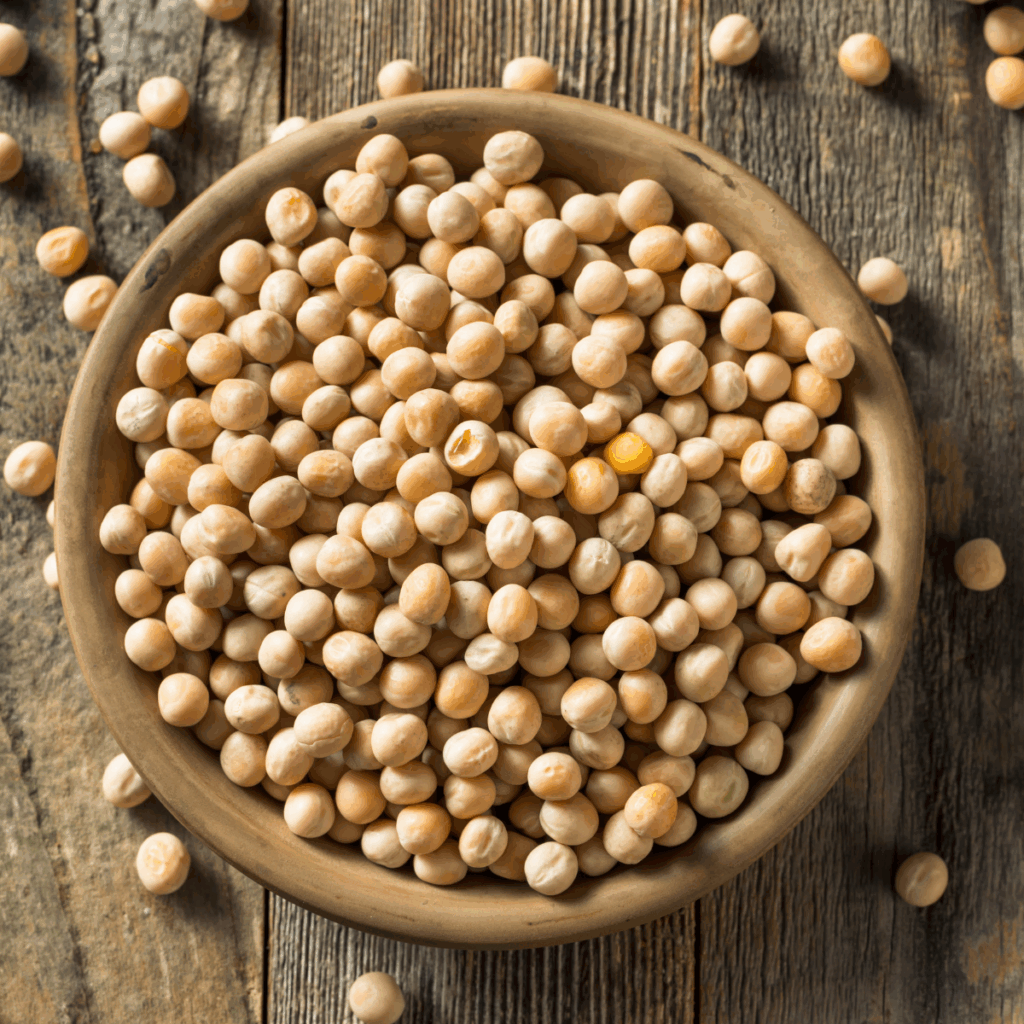 Organic pea in Europe used for organic pulses supply chains
