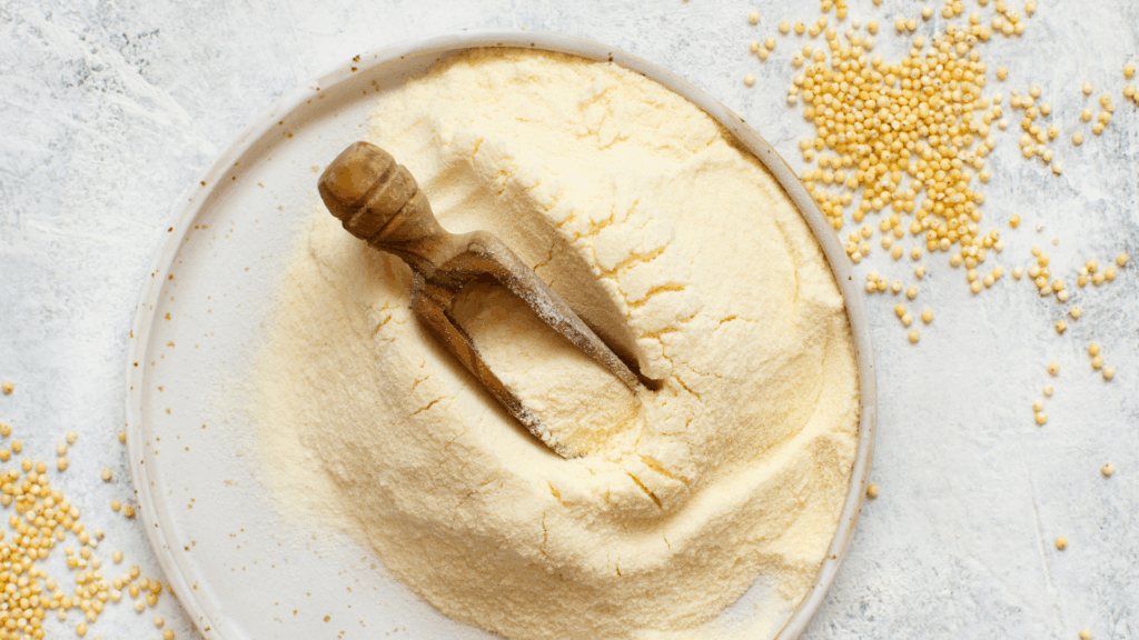 Stabilized millet flour