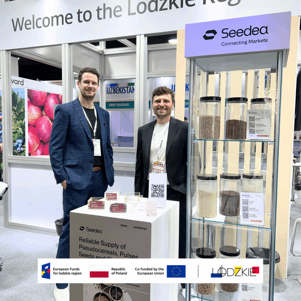 Seedea team at THAIFEX ANUGA Asia 2026 in Bangkok presenting expanded food ingredient portfolio