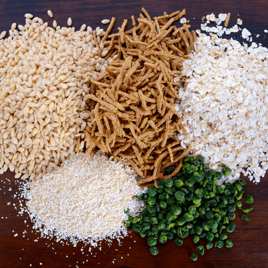 Food fibers used in different food applications and product formulations.